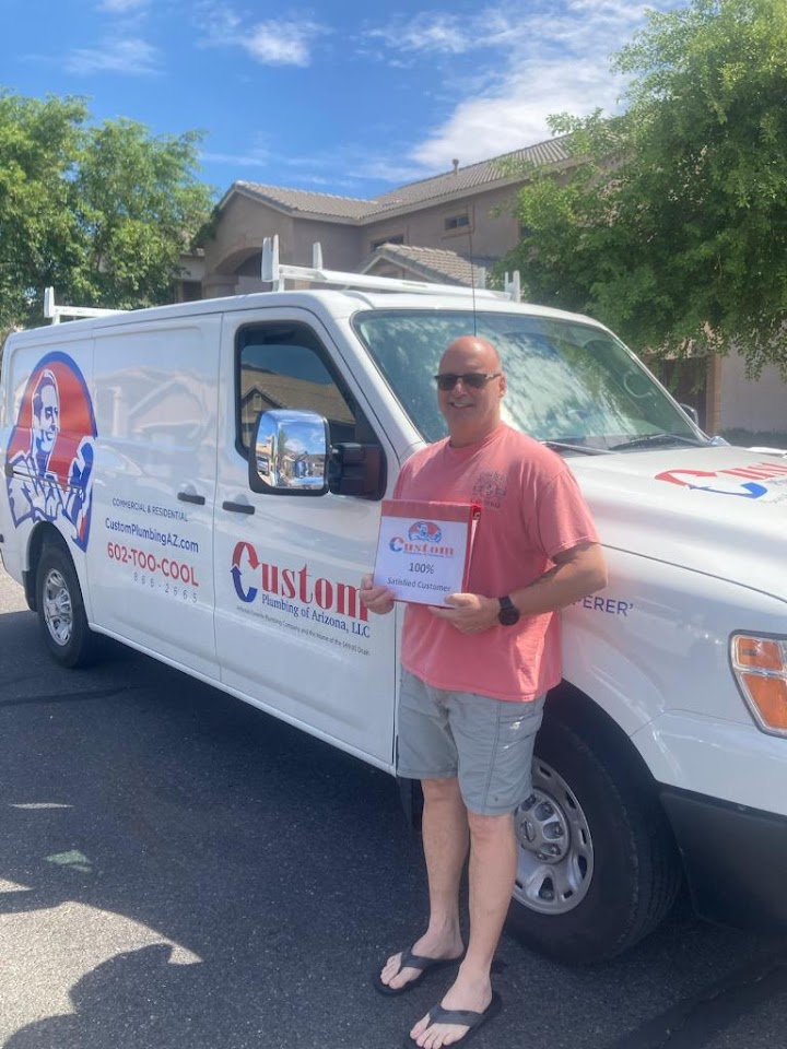 Custom Plumbing of Arizona - Phoenix project
